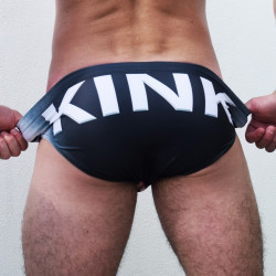 Breedwell Slip de bain Kink Swim Blanc